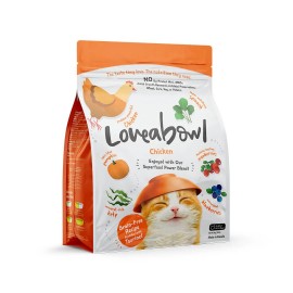 Loveabowl 無穀物走地雞肉貓乾糧 1kg